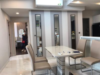 Nhà bếp căn hộ Phú Mỹ Hưng Midtown Căn hộ tầng cao Phú Mỹ Hưng Midtown, nội thất cao cấp đầy đủ.