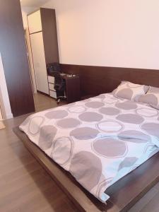 Phòng ngủ căn hộ The Sun Avenue Căn hộ The Sun Avenue thuộc tầng trung, diện tích 76m2