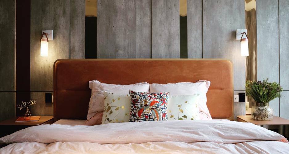 Phòng ngủ Gateway Thảo Điền, Quận 2 Căn hộ duplex Gateway Thảo Điền thiết kế phong cách Bắc Âu.