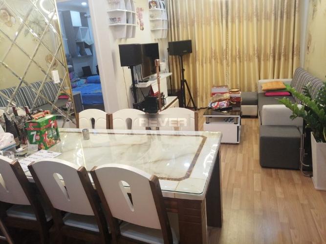 Căn hộ Diamond Riverside, quận 8 Căn hộ Diamond Riverside tầng 11 cửa hướng Đông, đầy đủ nội thất.