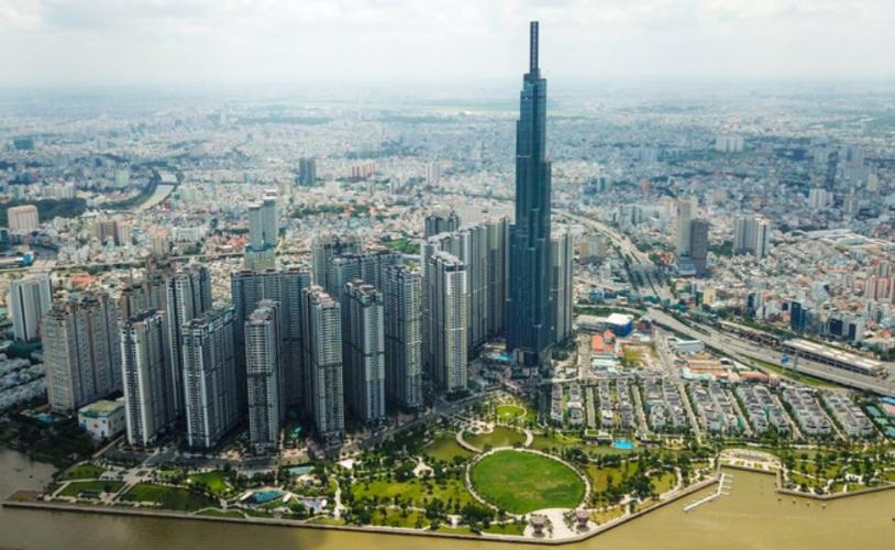 Căn hộ Vinhomes Central Park, Quận Bình Thạnh Căn hộ Vinhomes Central Park cửa hướng Tây Bắc, nội thất cơ bản.