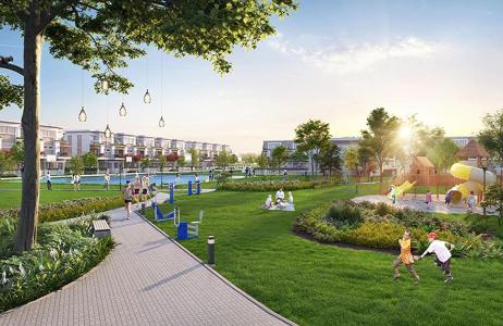 Công viên dự án Lovera Vista Bán căn hộ Lovera Vista 1 phòng ngủ +  1 phòng đa năng, tiện ích cao cấp