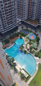 View nội khu từ ban công phòng khách 2pn Safira Bán căn hộ Safira Khang Điền phường Phú Hữu, Quận 9, diện tích 67.72m2