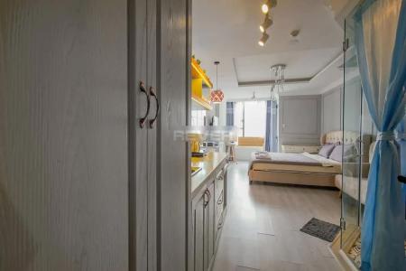 Phòng bếp River Gate, Quận 4 Căn hộ Officetel RiverGate Residence tầng trung, hướng Tây Bắc.