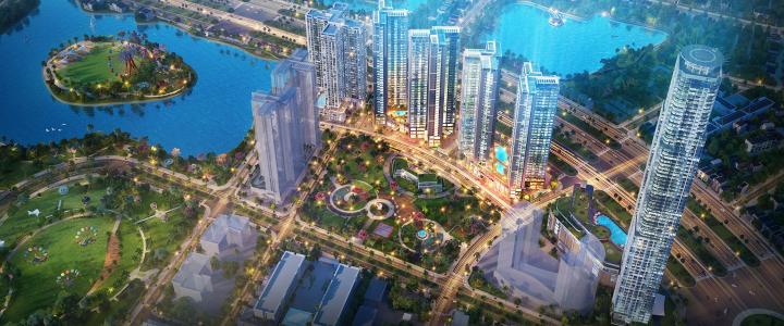 Bán căn hộ tầng trung Eco Green Saigon, view thành phố, tiện ích cao cấp, gần trung tâm thành phố.
