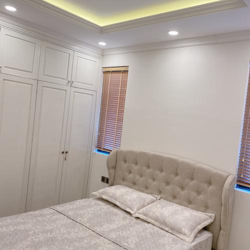 Phòng ngủ nhà phố Huyện Nhà Bè Nhà phố hướng Đông Nam diện tích 126m2, bàn giao đầy đủ nội thất.