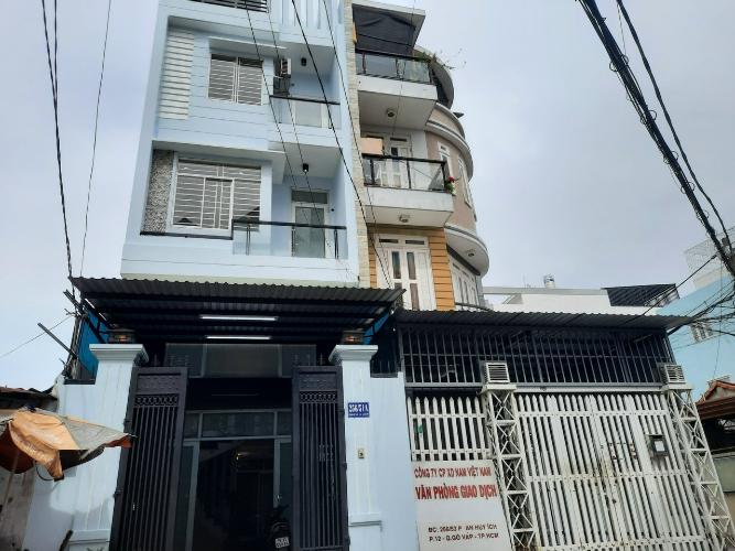 Mặt tiền nhà phố Phan Huy Ích, Gò Vấp Nhà phố hướng Đông Nam, nằm trong hẻm rộng buôn bán sầm uất