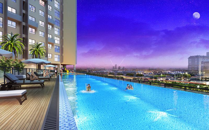 Tiện ích Scenic Valley Quận 7 Căn hộ Scenic Valley tầng 16, đầy đủ nội thất, cửa hướng Tây.