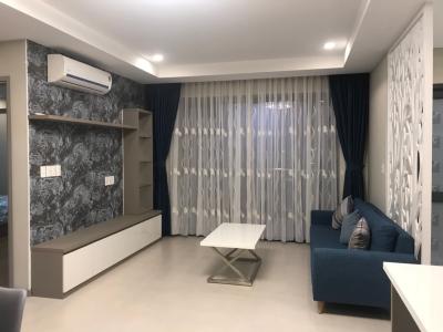 Phòng khách The Gold View, Quận 4 Căn hộ The Gold View tầng trung, nội thất đầy đủ.