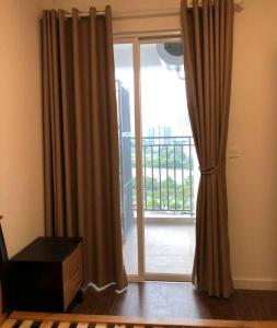 Phòng ngủ căn hộ Sunrise Riverside Căn hộ Sunrise Riverside tầng 11 đầy đủ nội thất, view nội khu.