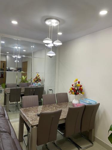 Phòng bếp căn hộ Him Lam Chợ Lớn, Quận 6 Căn hộ Him Lam Chợ Lớn hướng Đông Nam, view thành phố tầng cao.