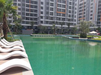 Hồ bơi khu căn hộ SAFIRA KHANG ĐIỀN Bán shophouse 2 tầng Safira Khang Điền 1PN, tháp B, hướng Đông Nam