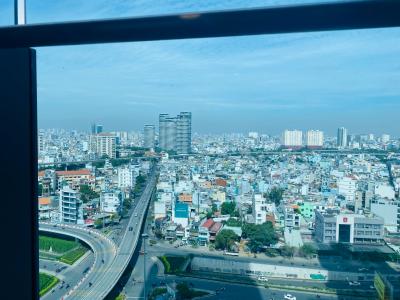 View căn hộ Sunwah Pearl, Bình Thạnh Căn hộ Sunwah Pearl cửa hướng Tây Bắc view thoáng mát, nội thất cơ bản.
