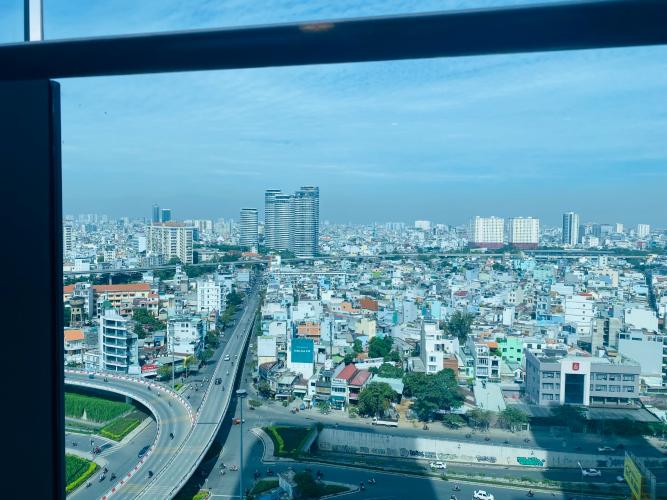 View căn hộ Sunwah Pearl, Bình Thạnh Căn hộ Sunwah Pearl cửa hướng Tây Bắc view thoáng mát, nội thất cơ bản.