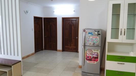 Không gian căn hộ Chung cư Mỹ Phước, Bình Thạnh Căn hộ Chung cư Mỹ Phước tầng thấp gồm 3 phòng ngủ, nội thất cơ bản.