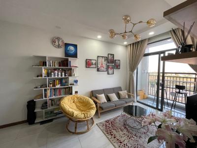 Phòng khách Him Lam Phú An, Quận 9 Căn hộ Him Lam Phú An ban công hướng Đông Nam, đầy đủ nội thất.