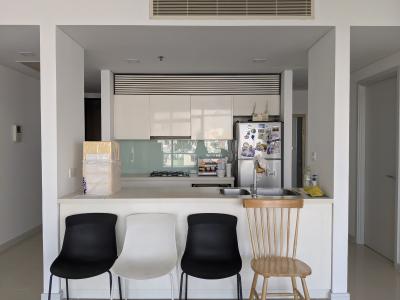 Phòng bếp City Garden Bình Thạnh Căn hộ City Garden ban công hướng Đông Bắc, view thành phố.