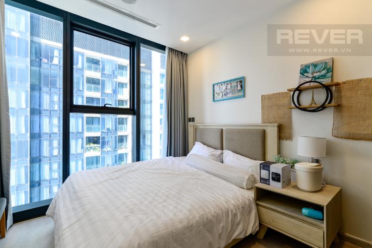Phòng Ngủ Bán căn hộ Vinhomes Golden River 1PN tầng cao, đầy đủ nội thất, view sông thoáng mát