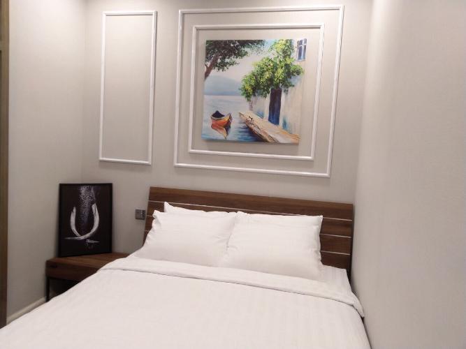 Phòng ngủ căn hộ Vinhomes Golden River Cho thuê officetel Vinhomes Golden River 2PN, tháp The Aqua 3, đầy đủ nội thất