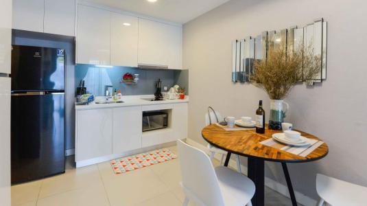 Phòng bếp căn hộ Gateway Thảo Điền Căn hộ Gateway Thảo Điền view nhìn ra thành phố, nội thất cơ bản.