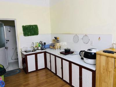 Phòng bếp căn hộ Chung cư Khang Gia, Gò Vấp Căn hộ Chung cư Khang Gia tầng trệt, đầy đủ nội thất.