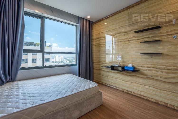 Phòng ngủ căn hộ THE GOLD VIEW Bán căn hộ The Gold View 2PN, tầng 24, nội thất cơ bản, view kênh Bến Nghé