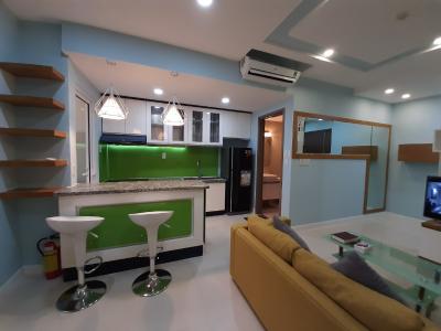 Phòng khách Lexington Residence, Quận 2 Căn hộ Lexington Residence tầng trung, đầy đủ nội thất.