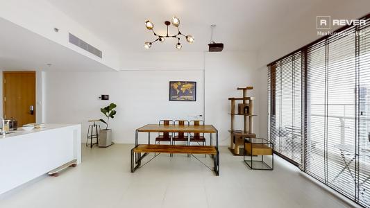 Phòng khách căn hộ GATEWAY THẢO ĐIỀN Căn hộ Gateway Thảo Điền tầng 25, view sông Sài Gòn