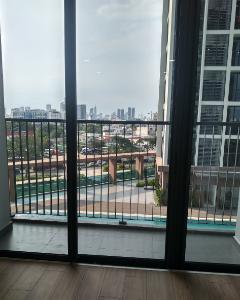 Ban công căn hộ Eco Green Saigon , Quận 7 Căn hộ tầng 5 Eco Green Saigon view thoáng mát, nội thất cơ bản.