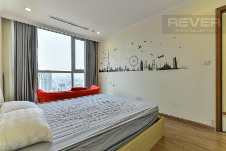 Phòng ngủ căn hộ Vinhomes Central Park Căn hộ Vinhomes Central Park tháp Landmark 3, đầy đủ nội thất