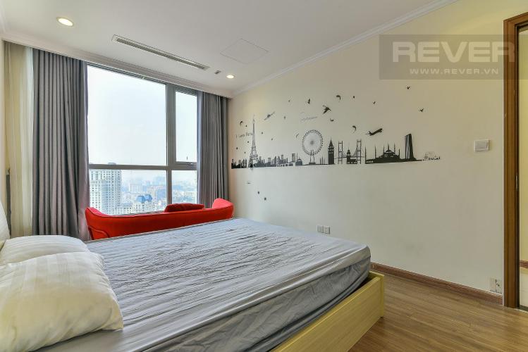 Phòng ngủ căn hộ Vinhomes Central Park Căn hộ Vinhomes Central Park tháp Landmark 3, đầy đủ nội thất