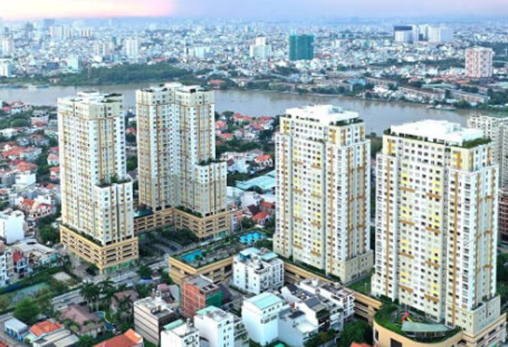 Căn hộ Tropic Garden, Quận 2 Căn hộ Tropic Garden hướng Tây Bắc view thoáng mát, đầy đủ nội thất.