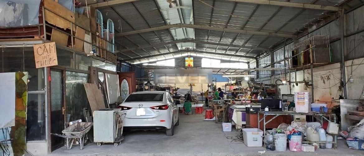 Nhà xưởng kho bãi Huyện Bình Chánh Nhà xưởng kho bãi diện tích 1000m2, đường container 40feet quay đầu.