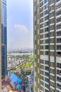 view căn hộ Vinhomes Central Park Căn hộ Vinhomes Central Park tháp Landmark 3, đầy đủ nội thất