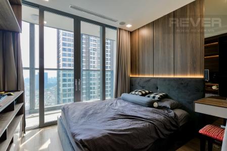 Phòng Ngủ Căn hộ Vinhomes Central Park tháp Landmark 81, đầy đủ nội thất sang trọng