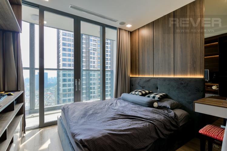 Phòng Ngủ Căn hộ Vinhomes Central Park tháp Landmark 81, đầy đủ nội thất sang trọng