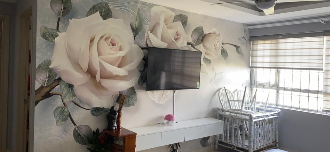 Phòng khách căn hộ Hiệp Thành Buildings, Quận 12 Căn hộ Chung cư Hiệp Thành Buildings đầy đủ tiện nghi.