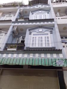 Mặt trước nhà phố Quận 7 Bán nhà 3 tầng hẻm Huỳnh Tấn Phát, Quận 7, sổ hồng, cách MT Huỳnh Tấn Phát khoảng 300m