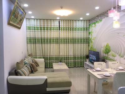 Phòng khách Dragon Hill 2, Nhà Bè Căn hộ Dragon Hill 2 view thoáng mát, nội thất đầy đủ.