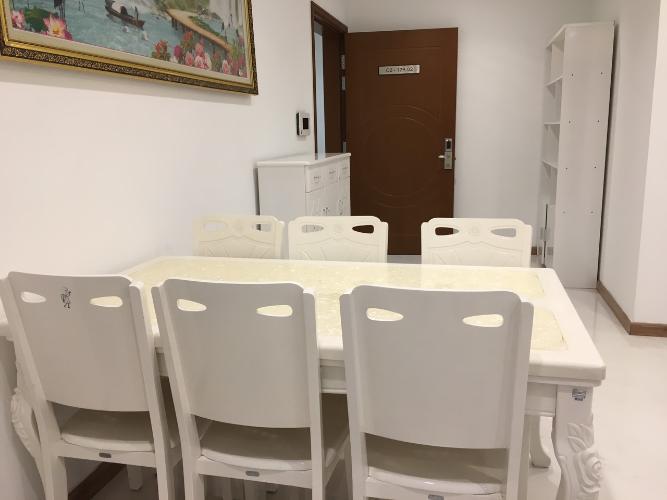 Phòng khách Vinhomes Central Park Căn hộ Vinhomes Central Park tầng trung, đầy đủ nội thất.