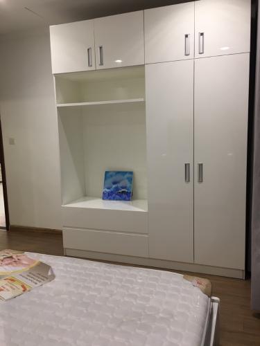 Phòng ngủ Vinhomes Central Park Căn hộ Vinhomes Central Park tầng trung, đầy đủ nội thất.