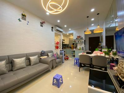 Phòng khách căn hộ The Sun Avenue Căn hộ The Sun Avenue tầng thấp, view Landmark 81.