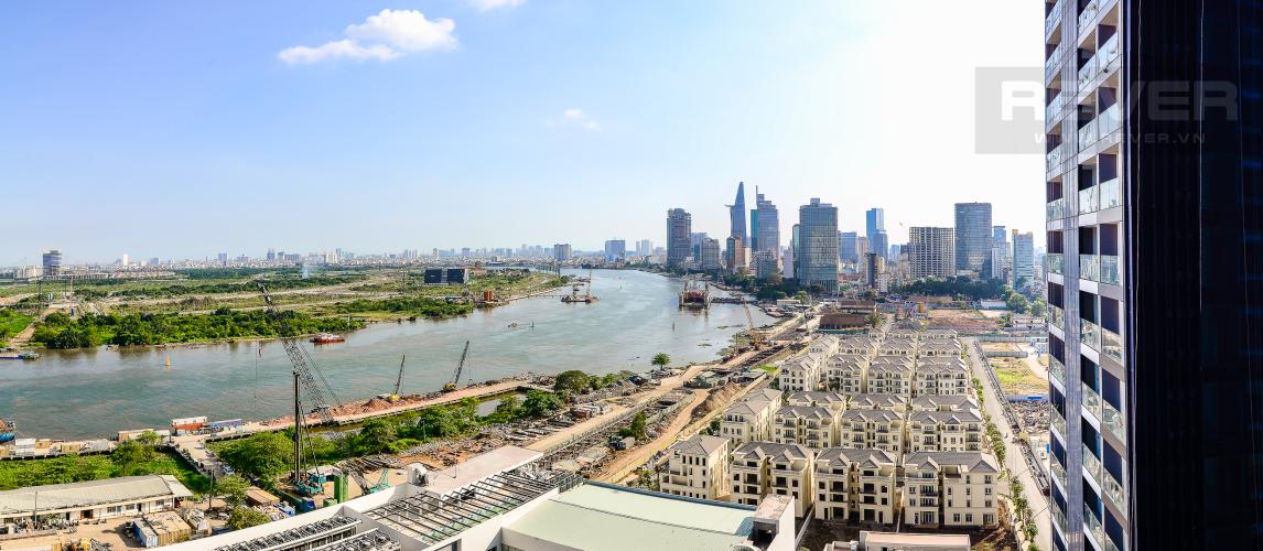 View Officetel Vinhomes Golden River 1 phòng ngủ tầng trung Aqua 3