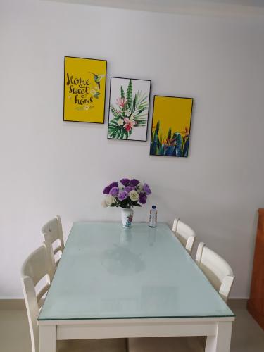 Không gian căn hộ Conic Skyway, Bình Chánh Căn hộ tầng thấp Conic Skyway thiết kế hiện đại, đầy đủ nội thất.