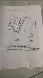 Bản vẽ nhà phố Quận Gò Vấp Nhà phố kết cấu 1 trệt 1 lầu hướng Đông mát mẻ, khu vực an ninh tốt.