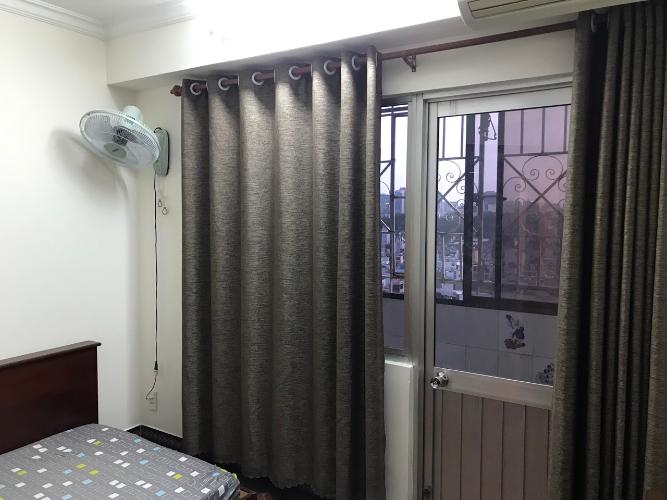 Phòng ngủ căn hộ Miếu Nổi, Bình Thạnh Căn hộ Miếu Nổi tầng 14 cửa hướng Bắc, đầy đủ nội thất.