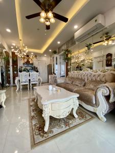 phòng khách căn hộ sài gòn mia Bán căn hộ Saigon Mia, 2 phòng ngủ diện tích 70.22m2