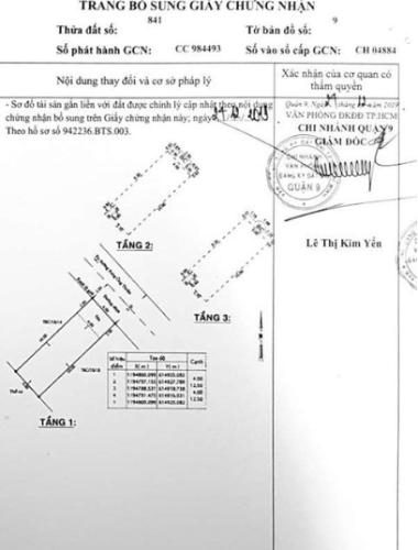 Nhà phố Bưng Ông Thoàn, Quận 9 Nhà phố hướng Đông Bắc, hẻm xe hơi rộng rãi.