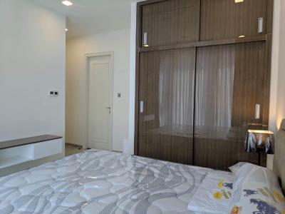 Phòng ngủ căn hộ Vinhomes Golden River Cho thuê căn hộ Vinhomes Golden River 2PN, tháp The Aqua 3, diện tích 78m2, đầy đủ nội thất