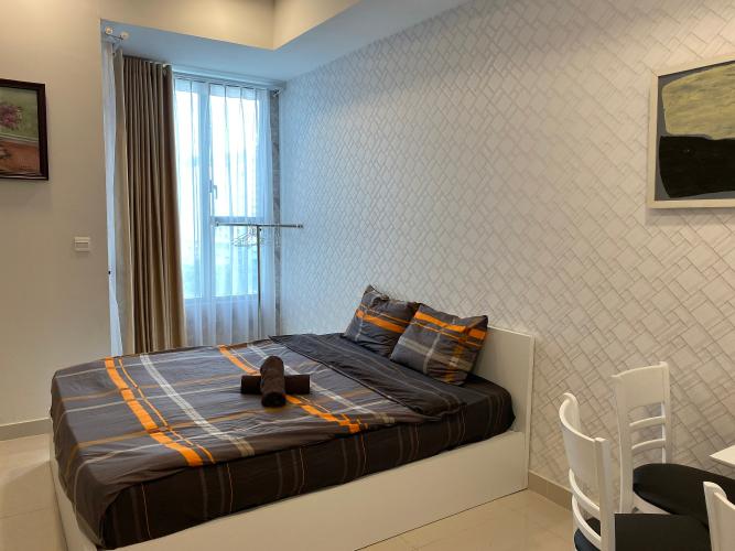 Phòng ngủ officetel chung cư River Gate, Quận 4 Office-tel tầng cao chung cư River Gate ban công hướng Tây Bắc.